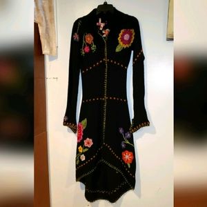 Vintage sweater coat